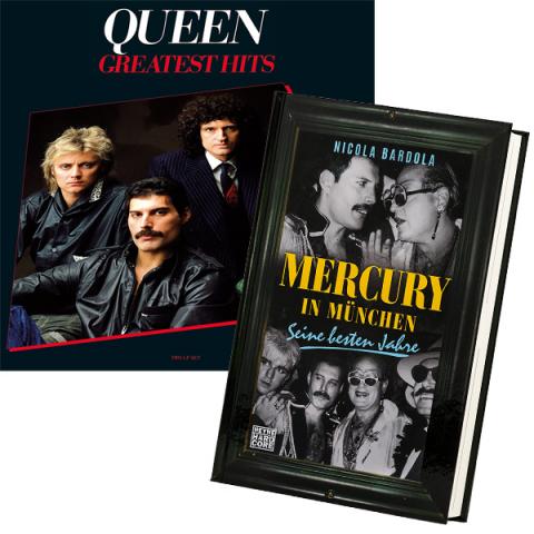 Queen: Best Of + Buch: Mercury in München