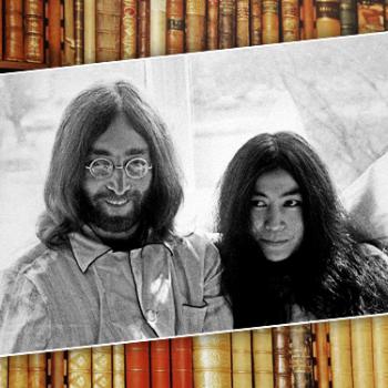 John Lennon und Yoko Ono